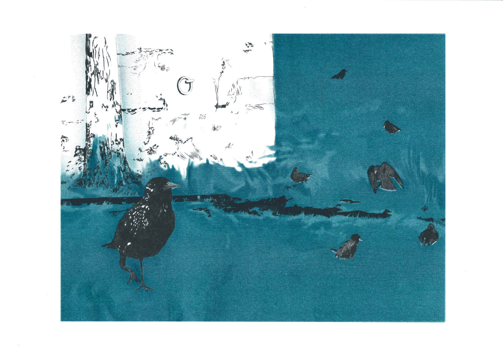 Étourneau à quai | Forgeries & En 3000 Éditions