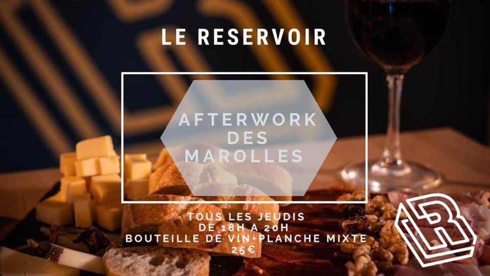 AfterWork des Marolles | Le Reservoir Bar