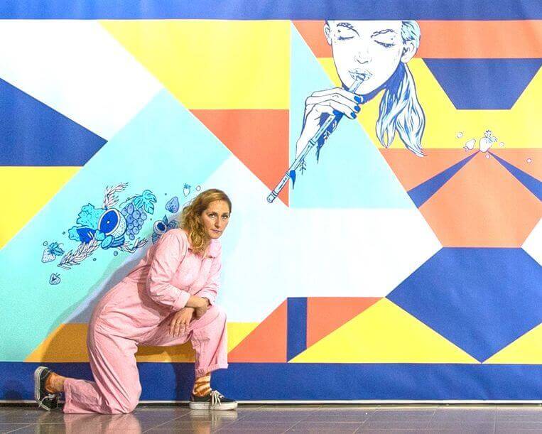 De 6 mooiste muurschilderingen in Brussel volgens streetartieste Lesay | Amandine Levy / Lesay