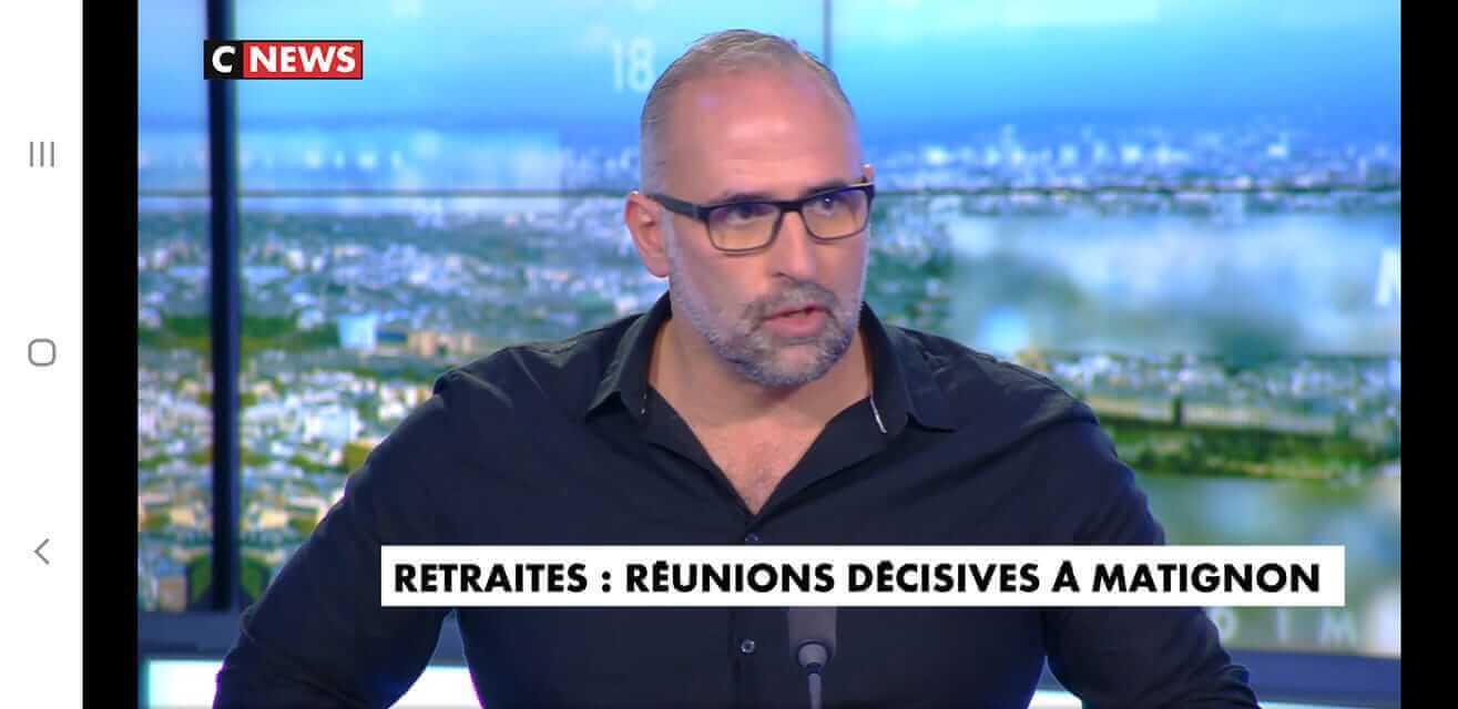 Intervention de François Randazzo sur CNews- 10/01/2020 | Alizé - Syndicat de kinésithérapeutes
