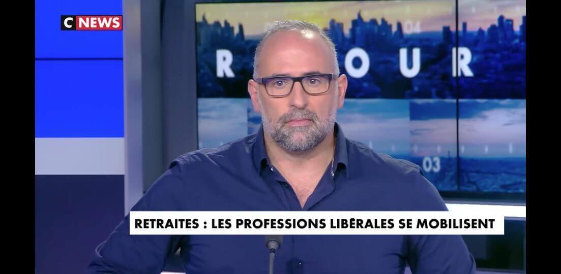 Réforme des retraites - Interventions dans les médias | Alizé - Syndicat de kinésithérapeutes