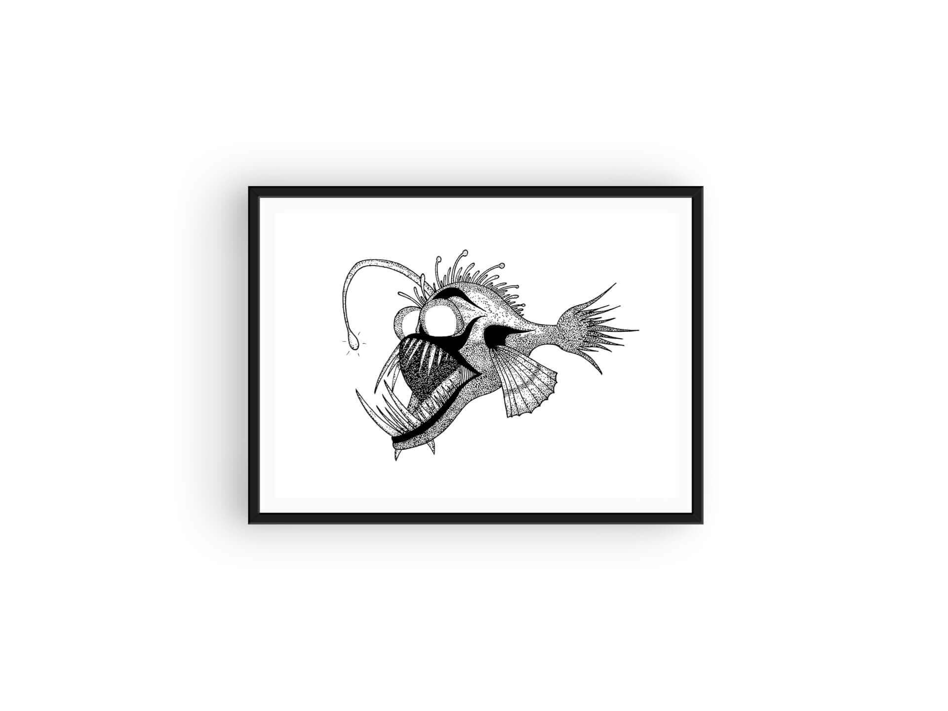 Le monstre des abysses - Print | Kumo