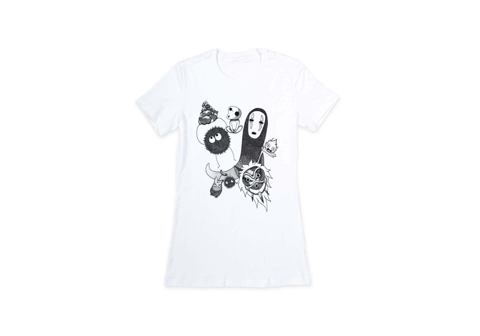 Ghibli - T-Shirt Femme - Blanc | Kumo
