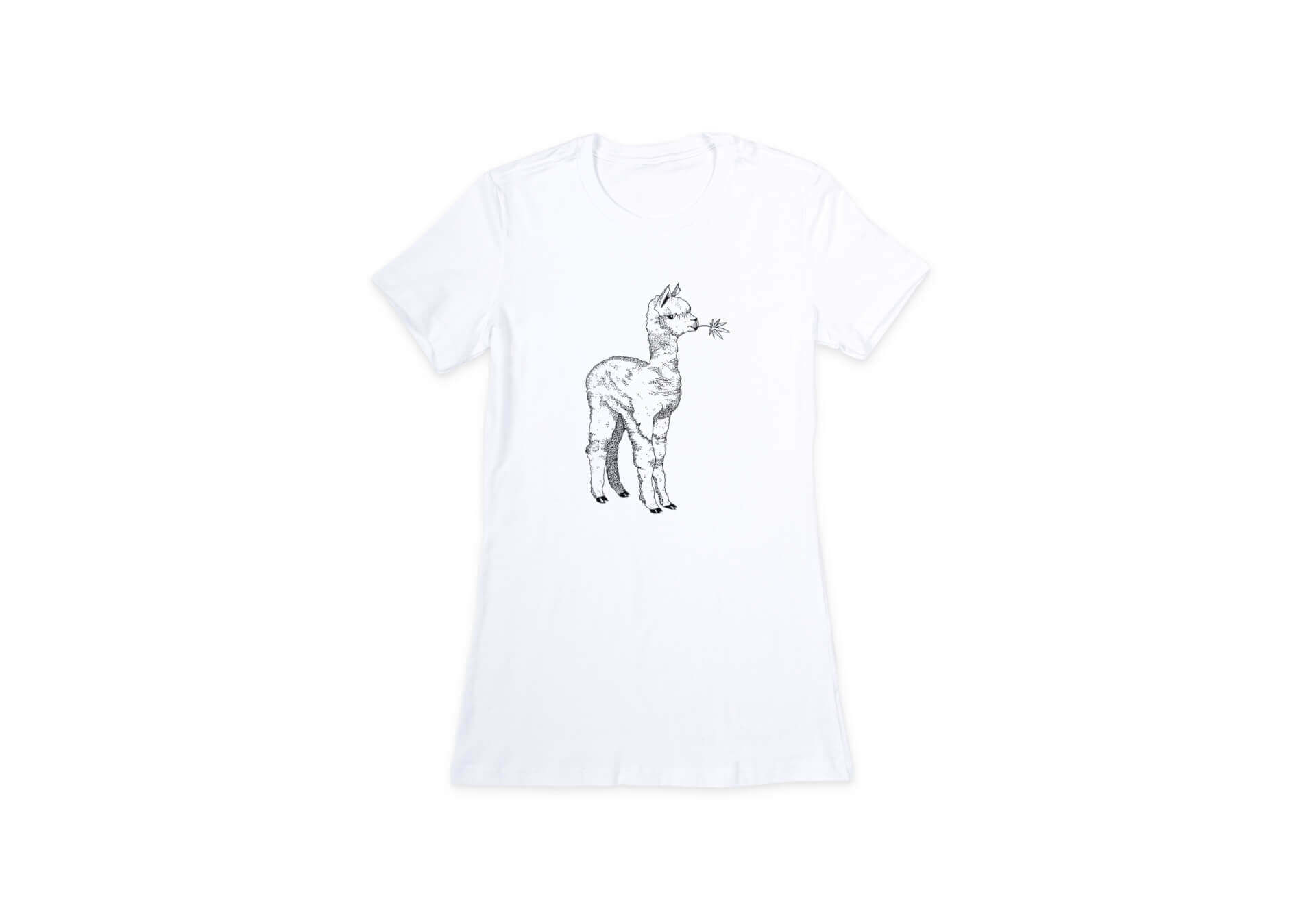 Cannalpaga - T-Shirt Femme - Blanc | Kumo