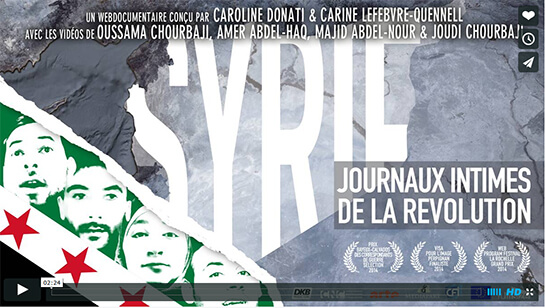 «New Syrian Voices», un réseau de journalistes citoyens raconte la guerre | Babelmed