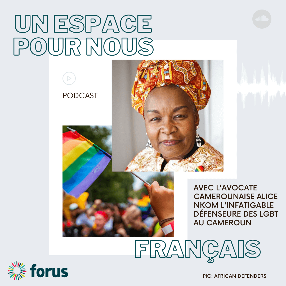 FR - Alice Nkom alliée et défenseuse des LGBTQI au Cameroun | Forus