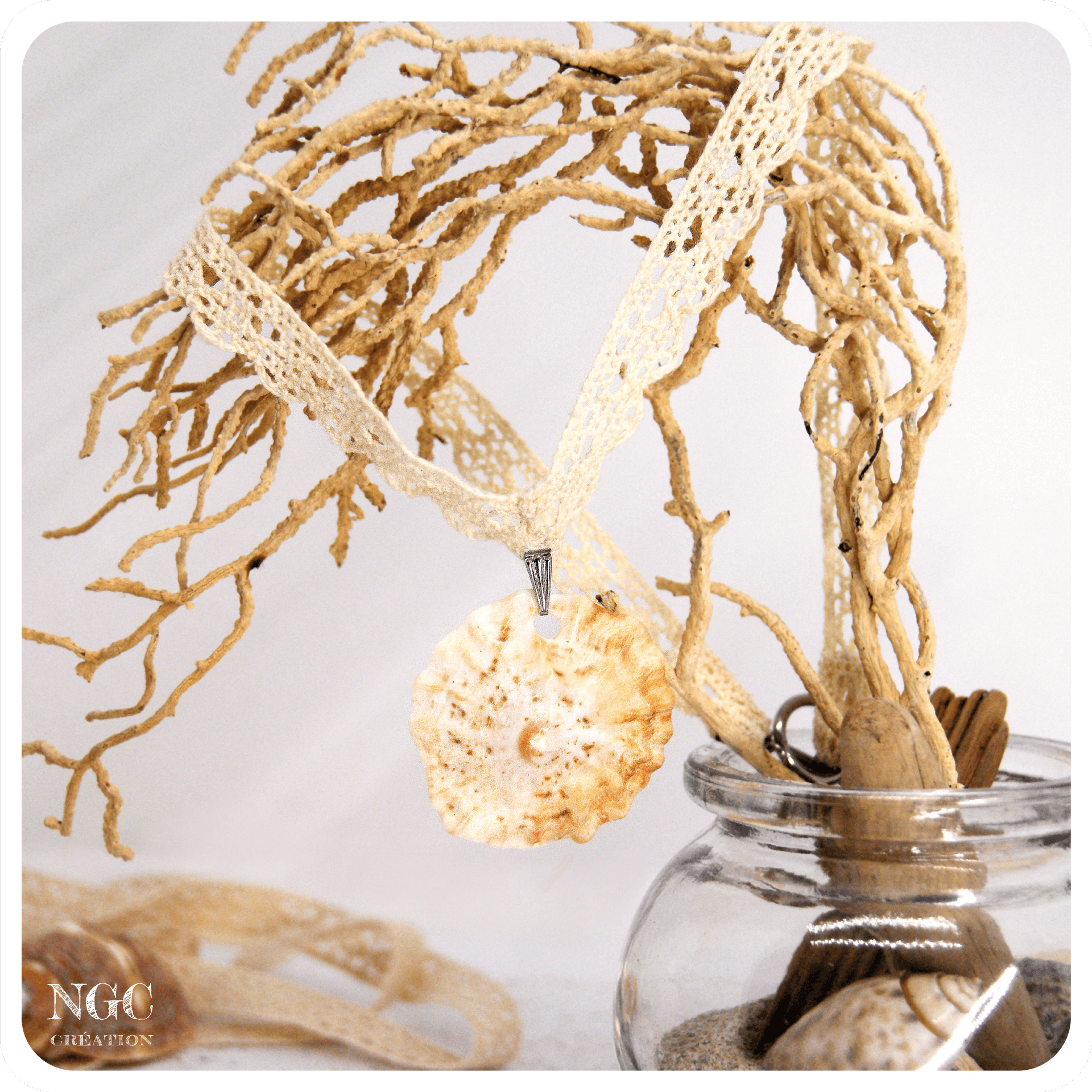 Glanage à Zipolite, collier D | Ngc Création