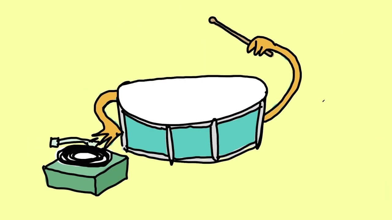 Kid Koala - Jump & Shuffle (official video)