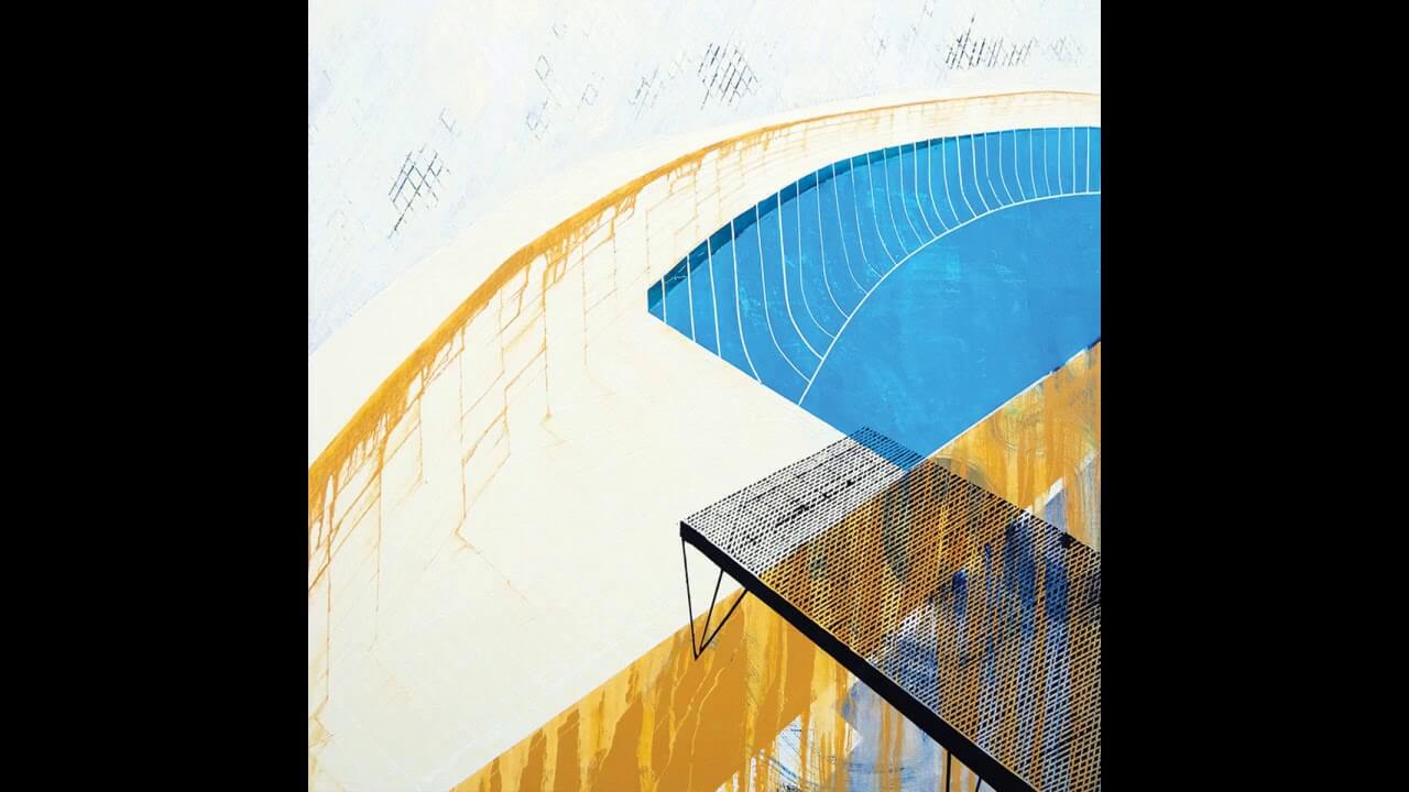 Vera Logdanidi - Water Bubble Floating In Space