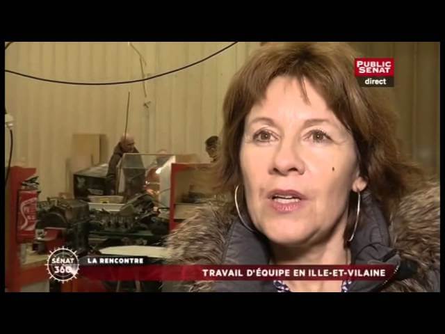 VISITE SENATEURS à L'Outil en Main de MONTFORT sur MEU 4 Mars 2016