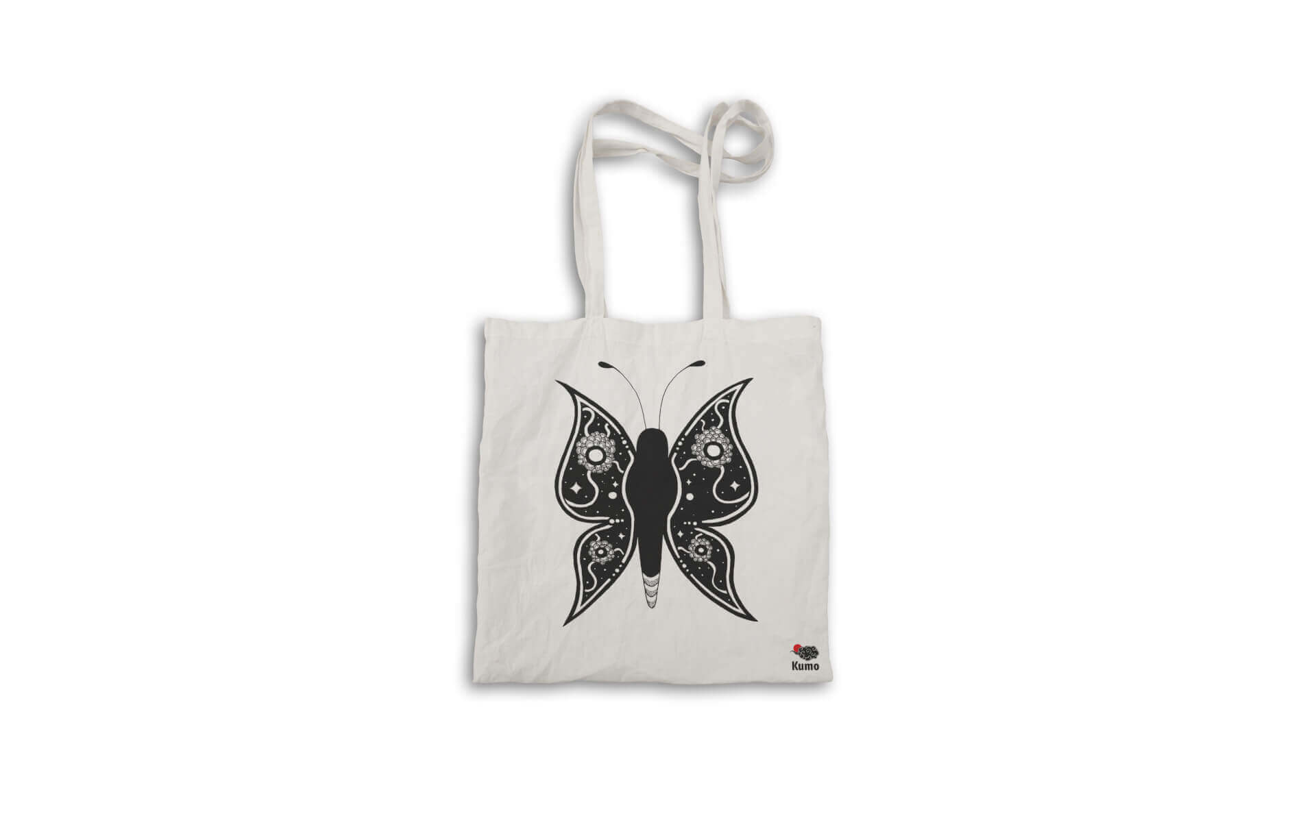 Papillon de Nuit - Tote Bag - Blanc | Kumo