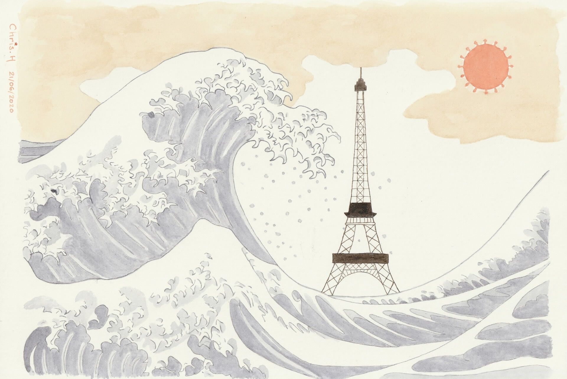 La deuxième vague | christophe-henry