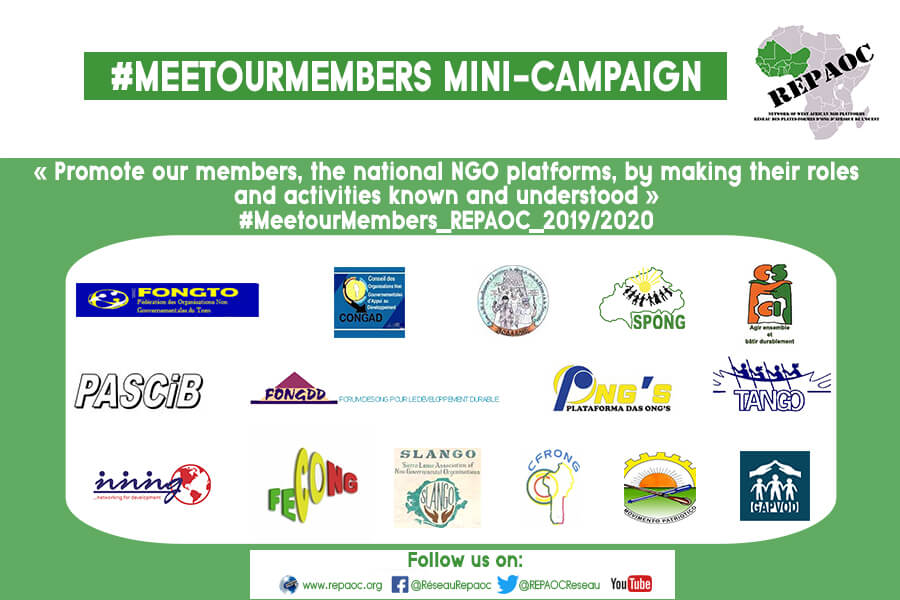 REPAOC - Communication Campagne #MeetOurMembers | Forus