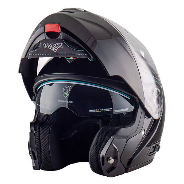 Casque modulable Nos-helmet - NS8 flip up black matt | Easy Scooter