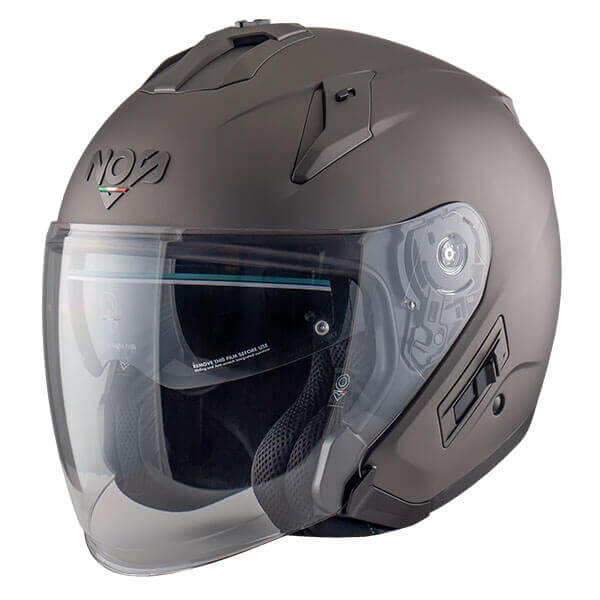 Casque jet Nos-helmet - NS2 jet titanium | Easy Scooter
