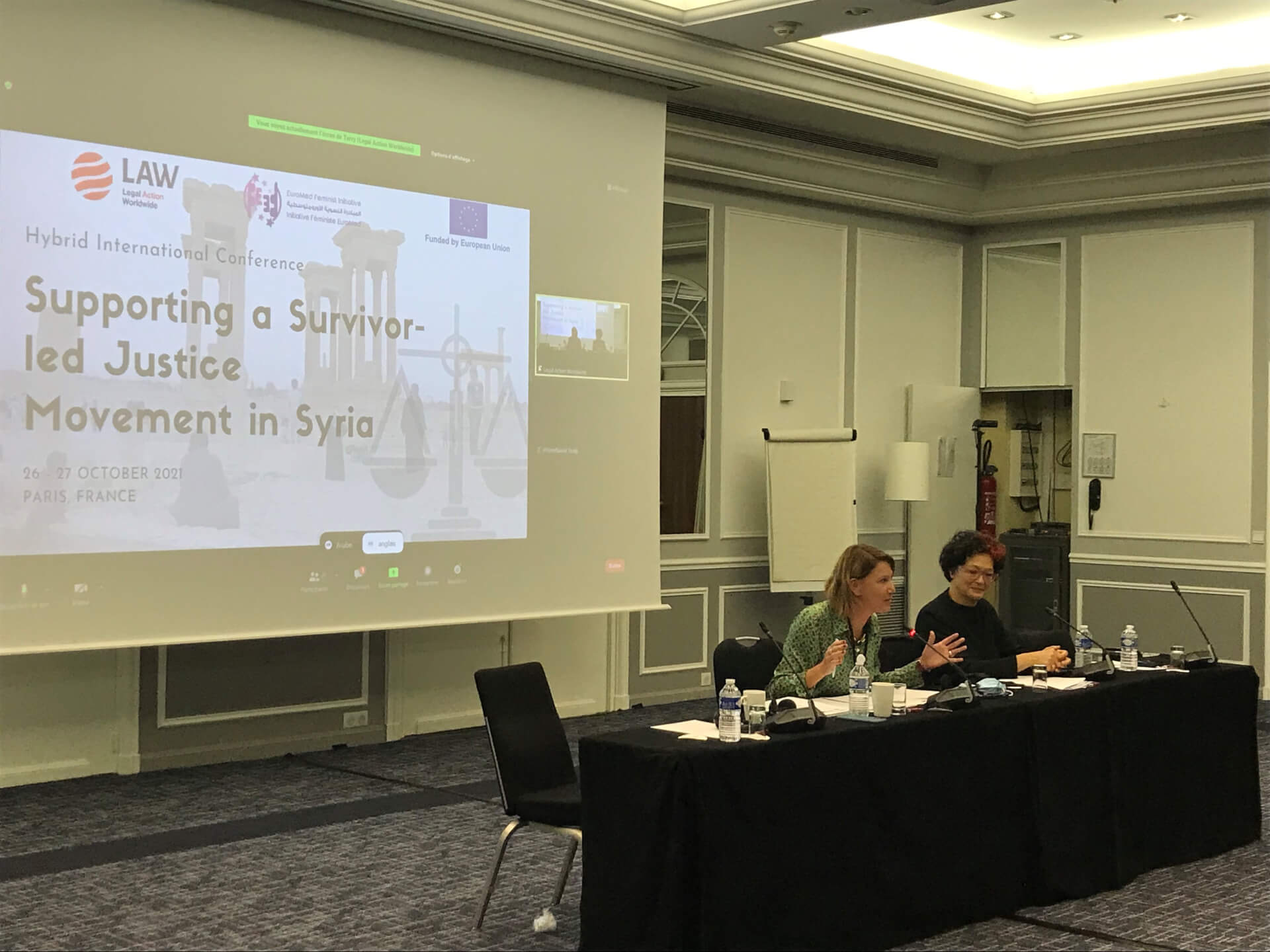 Paris Conference: Enhancing women's participation in decision-making and peace-building processes in Syria | EFI - EuroMed Feminist Initiative