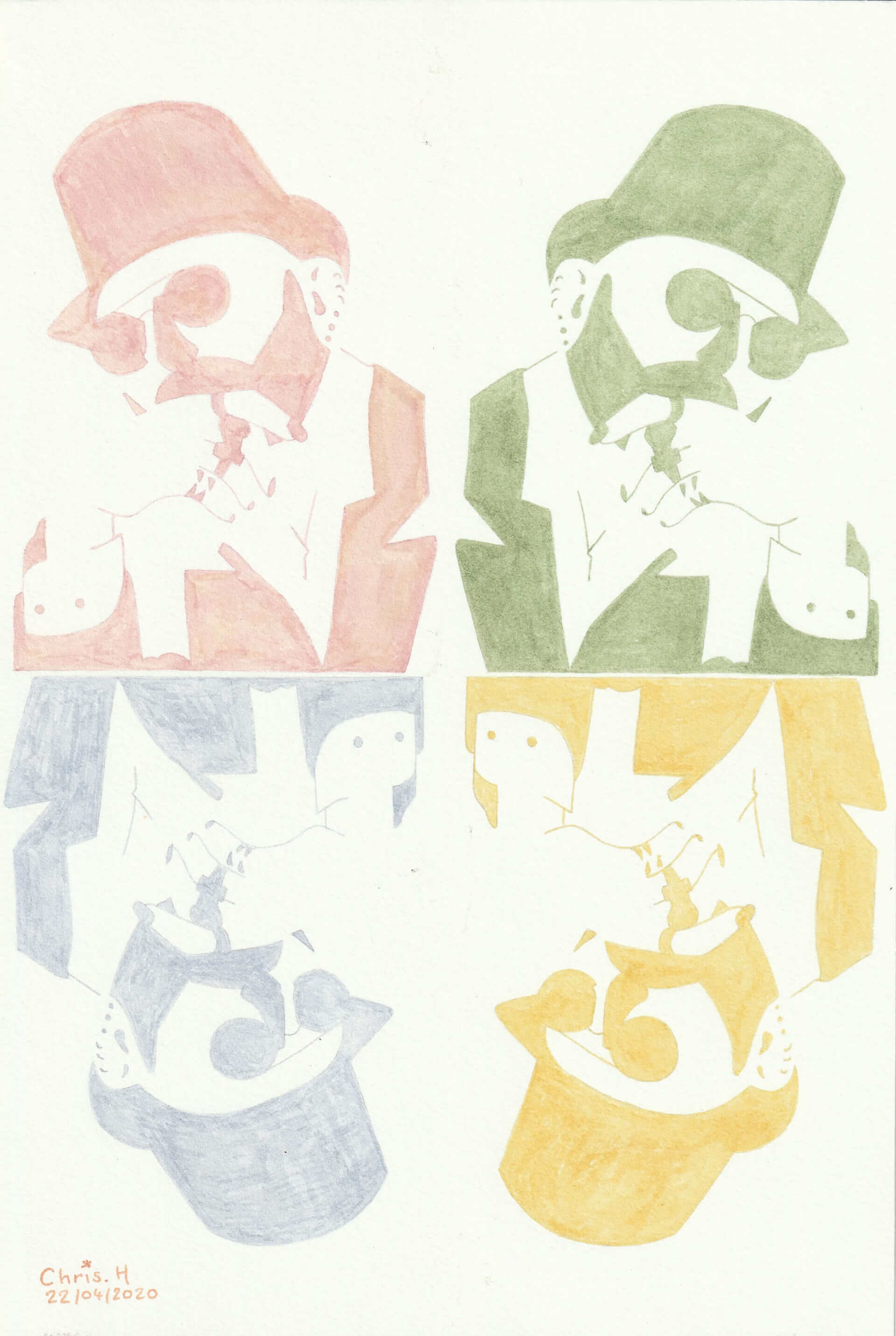 Les couleurs fétiches et plantes totem | christophe-henry