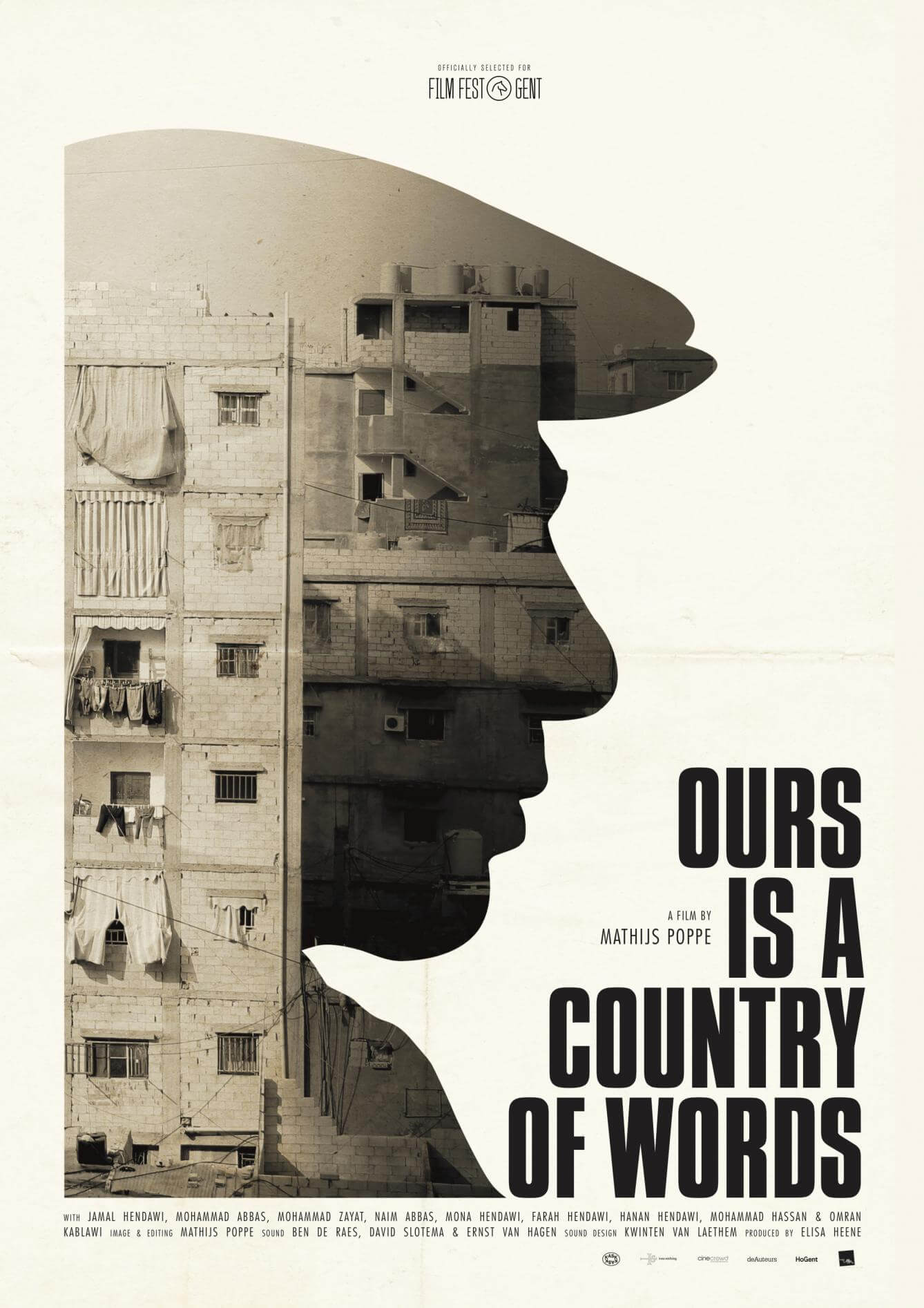 CLÔTURE - Ours Is A Country Of Words de Mathijs Poppe | Festival Ciné-Palestine - FCP