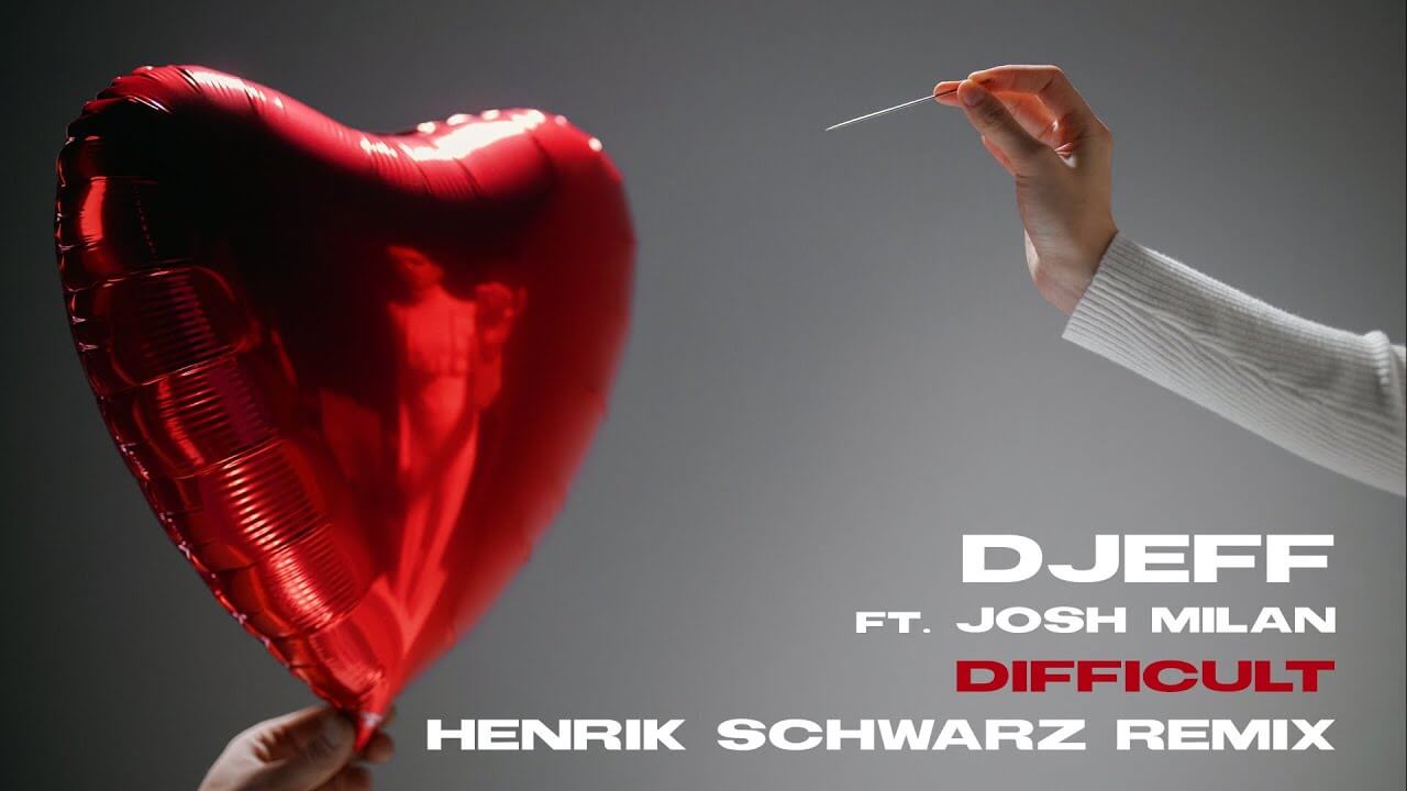 DJEFF ft. Josh Milan - "Difficult" (Henrik Schwarz Remix) (Visuals) | ElectrAfrique