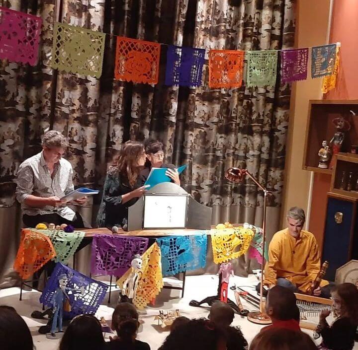 Gouter partagé et Lecture Kamishibai (théâtre de papier) + dédicaces | Au Maquis