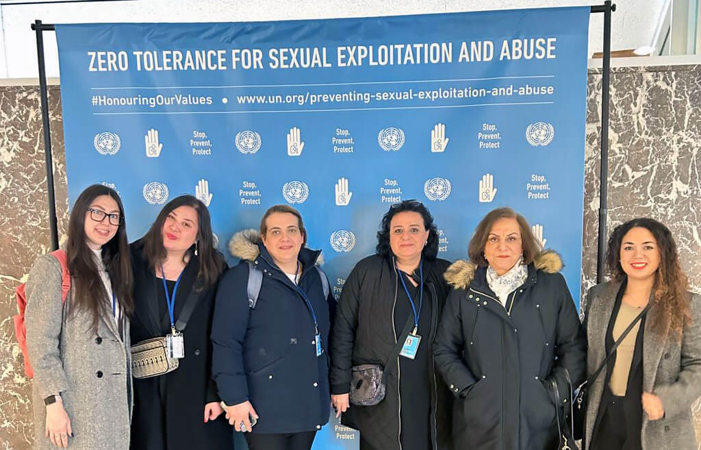 Joint Lobby trip during the Committee on the Status of Women Forum | EFI - EuroMed Feminist Initiative