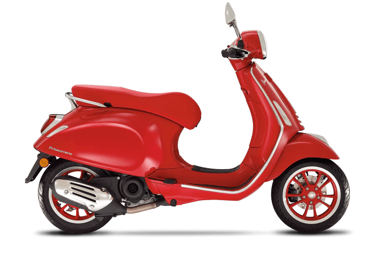 Primavera 50 red euro 5 | Easy Scooter