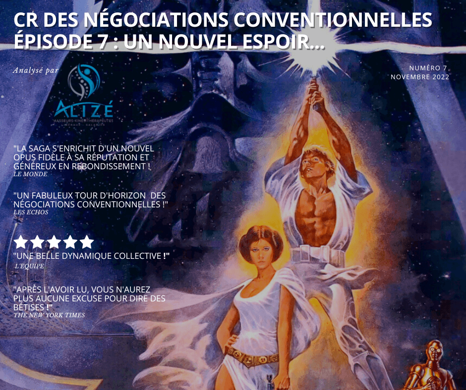 Négociations conventionnelles Ep. 7 : Un nouvel espoir... | Alizé - Syndicat de kinésithérapeutes