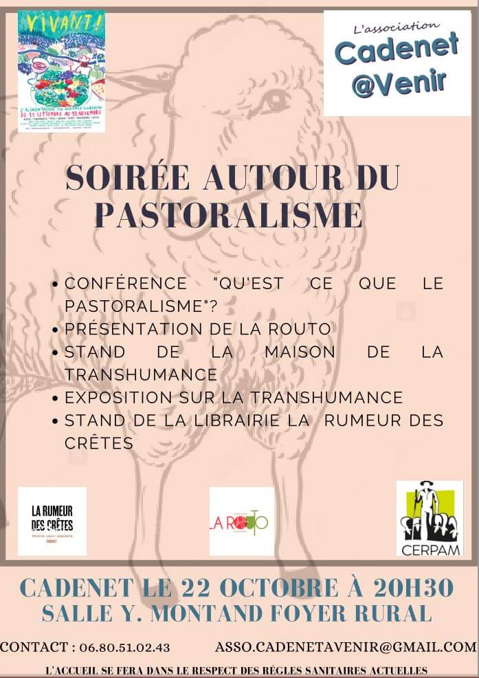 Conférence : pastoralisme et découverte de la Routo | Vivant·e !