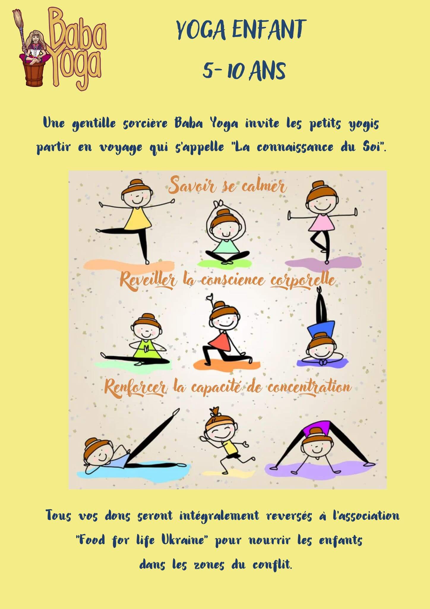 Yoga pour les enfants | Au Maquis