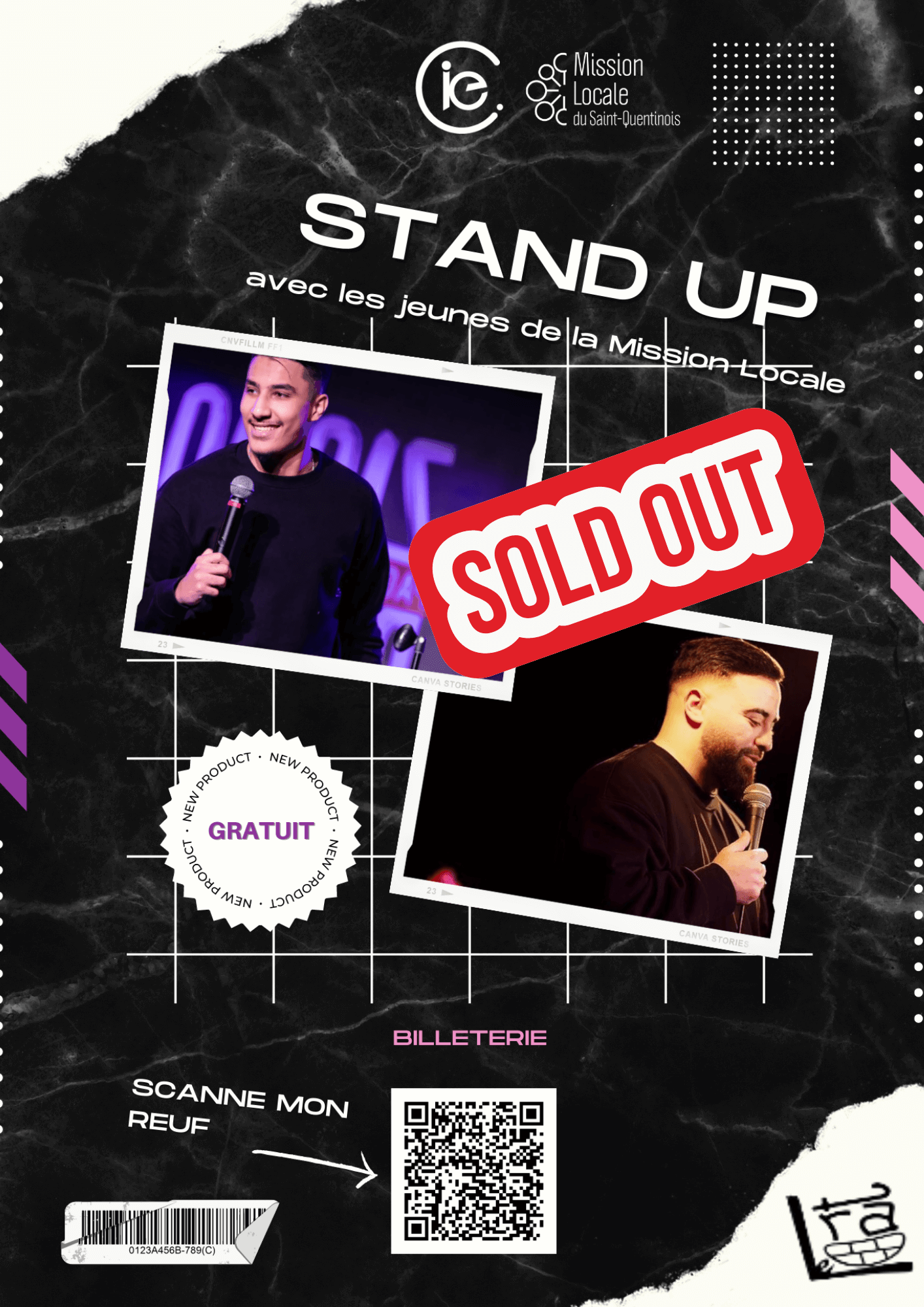 ILYES MELA et SOFIANE SOCH à Saint-Quentin (02) | Le Trac