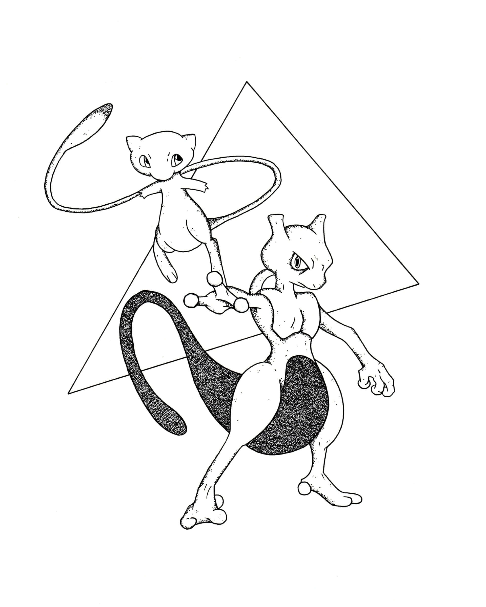 Mew x Mewtwo | Kumo