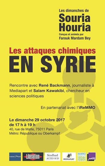 PARIS: débat «les attaques chimiques en Syrie» | Babelmed