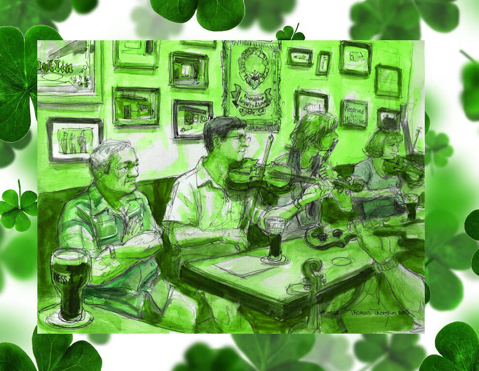 Irish session speciale St Patrick ! | Au Maquis