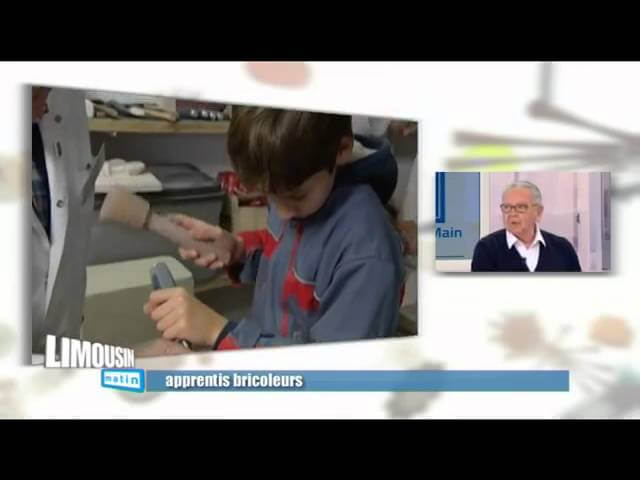 Limousin Matin reçoit l'association 'L’Outil en Main'