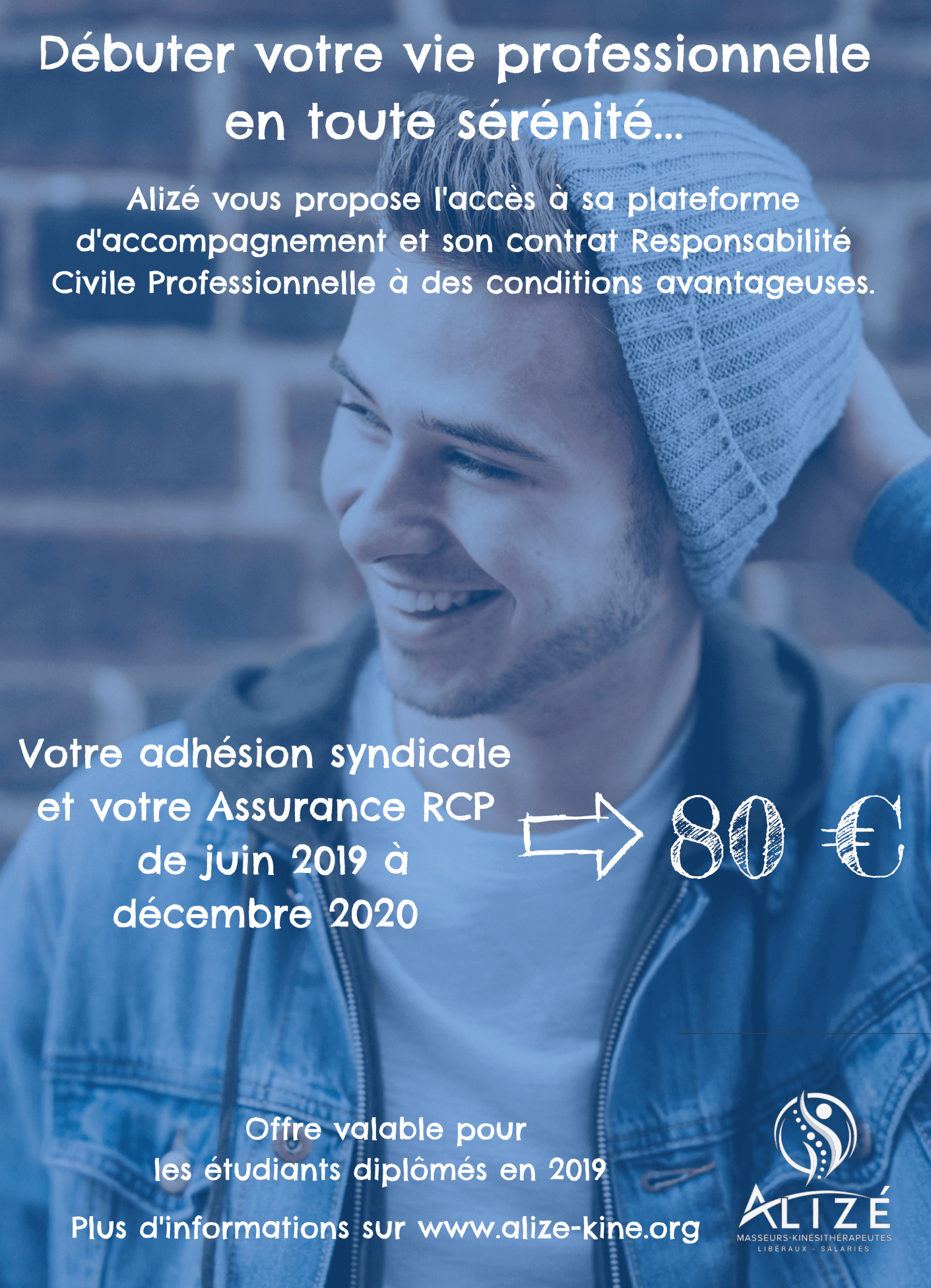 Offre jeunes diplômés | Alizé - Syndicat de kinésithérapeutes