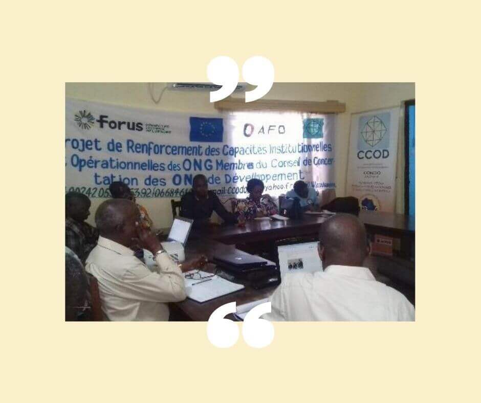 Launch of the CCOD project | Forus