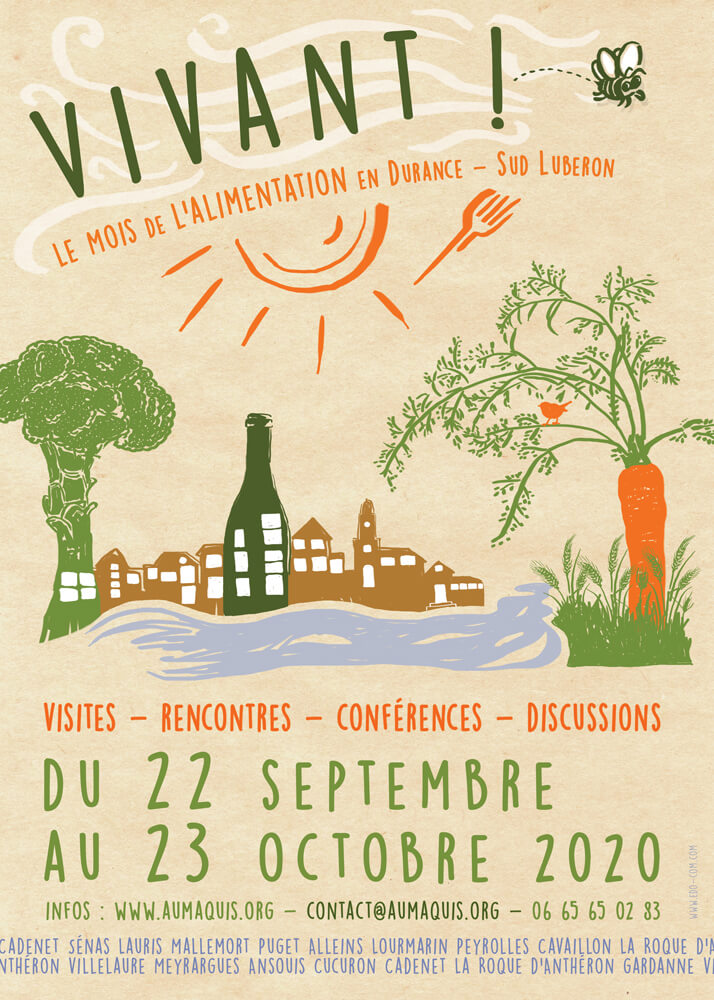 Affiche Vivant! #2 | Vivant·e !