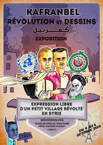 Syrie. Si tu ne vas pas à Kafranbel, Kafranbel viendra à toi | Babelmed