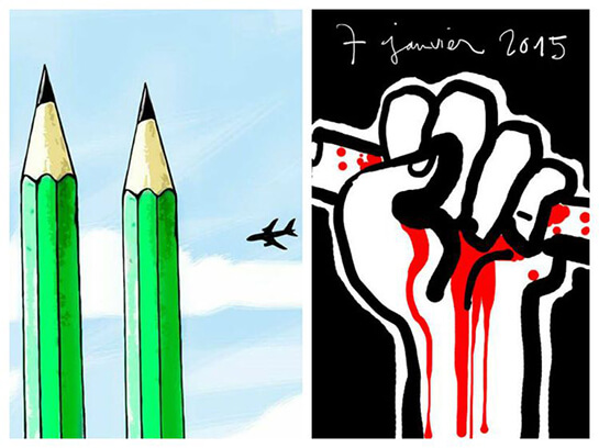 L'hommage des dessinateurs à «Charlie» | Babelmed