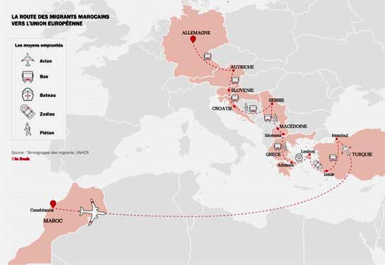 L’odyssée tragique de Marocains jusqu’aux Balkans | Babelmed