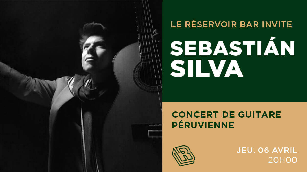 Le Réservoir Bar invite SEBASTIÁN SILVA | Le Reservoir Bar