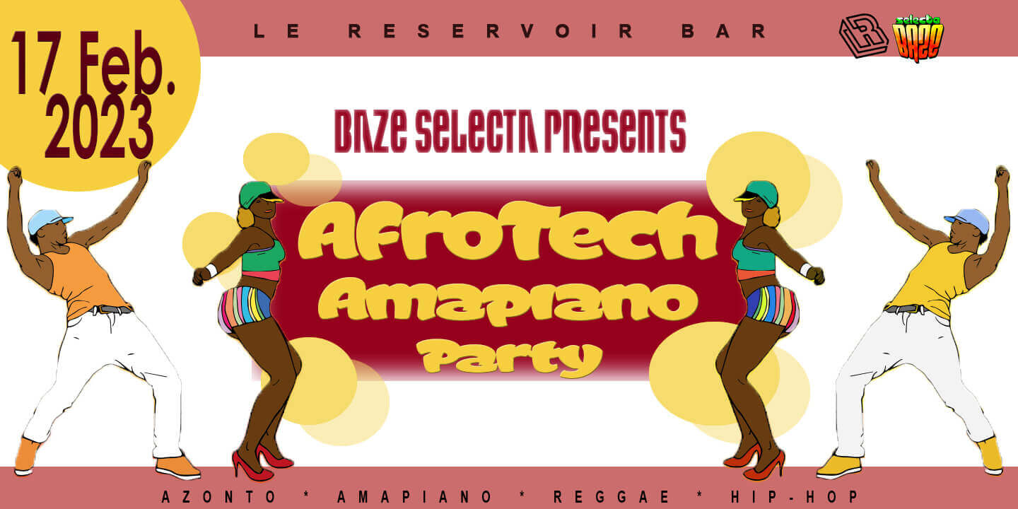 Le Reservoir bar invite Selecta baze | Le Reservoir Bar