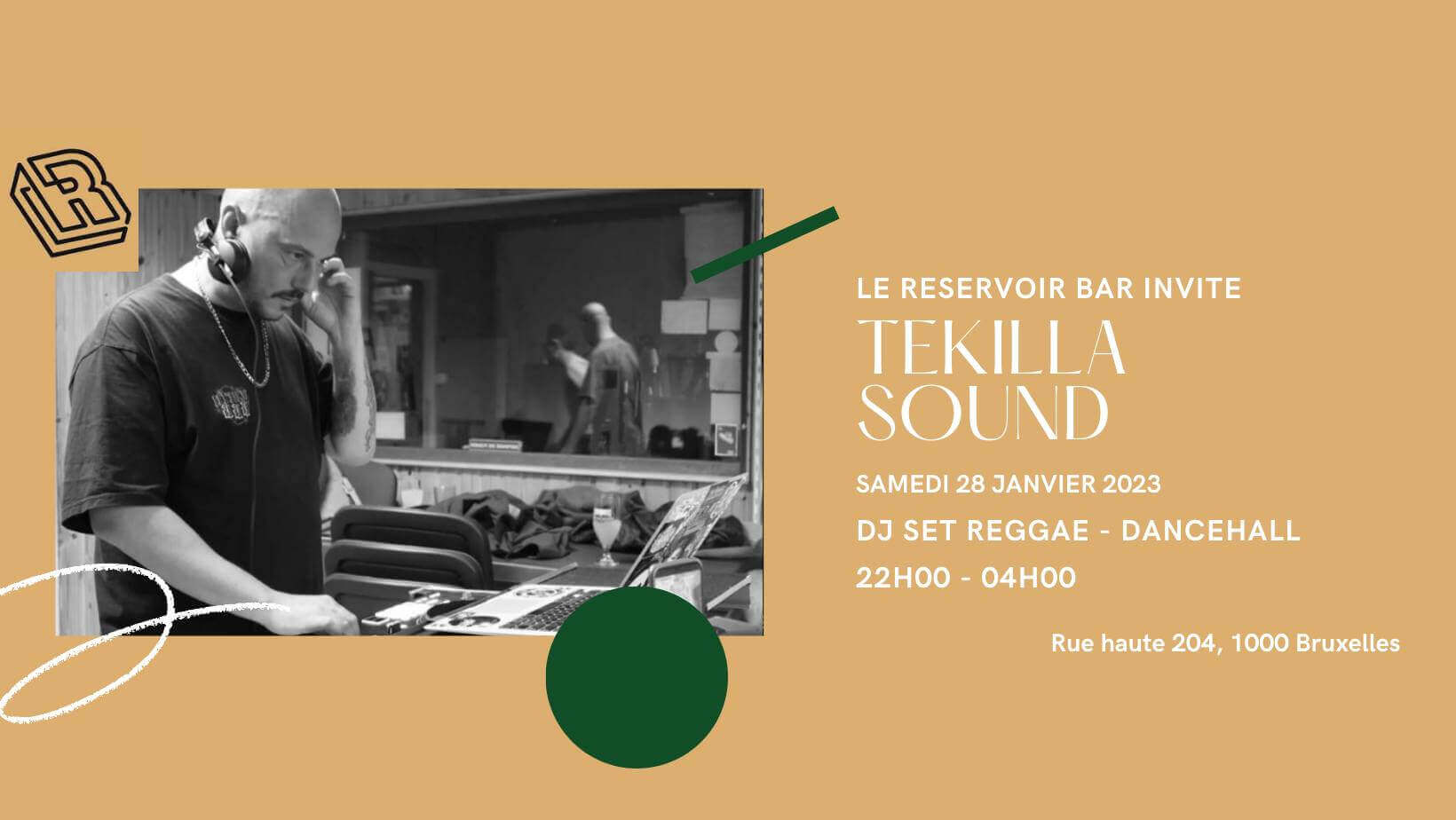 Le Reservoir bar invite Tekilla Sound | Le Reservoir Bar