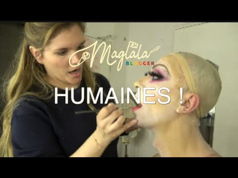 DANS LES COULISSES D'HUMAINES,  L'ART DU GROTESQUE