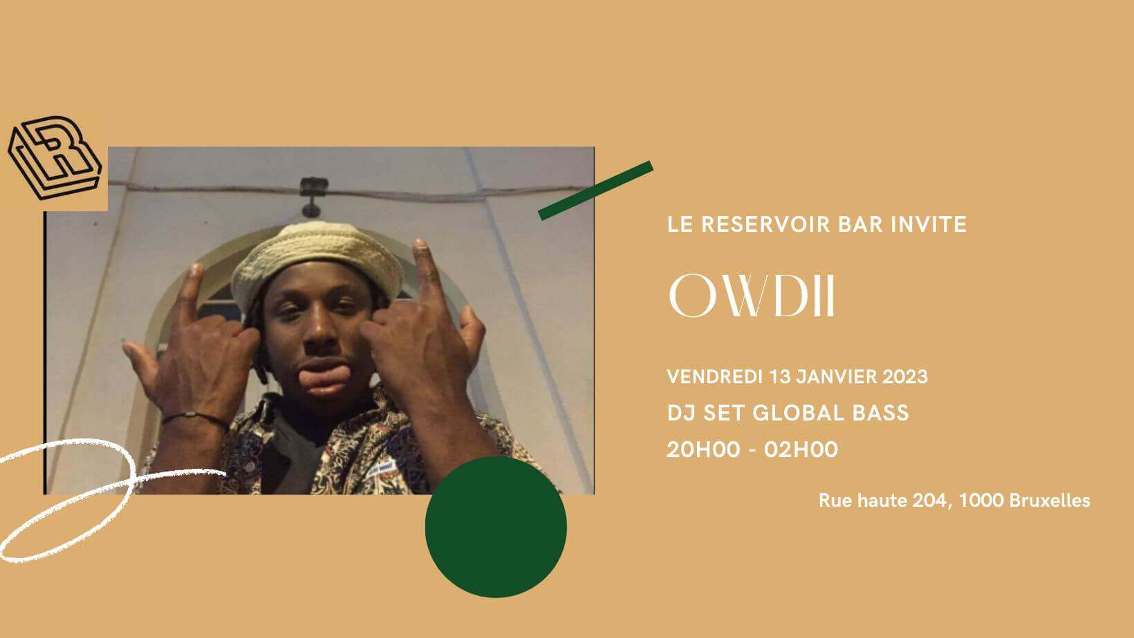 Le Reservoir bar invite OWDII | Le Reservoir Bar