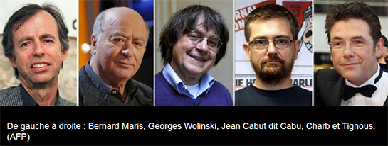 Attentat contre "Charlie Hebdo": qui sont les victimes? | Babelmed