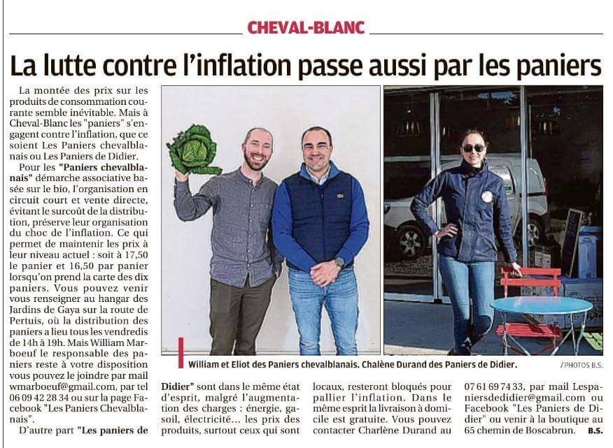 La lutte contre l'inflation passe aussi par les clayettes | AEQV