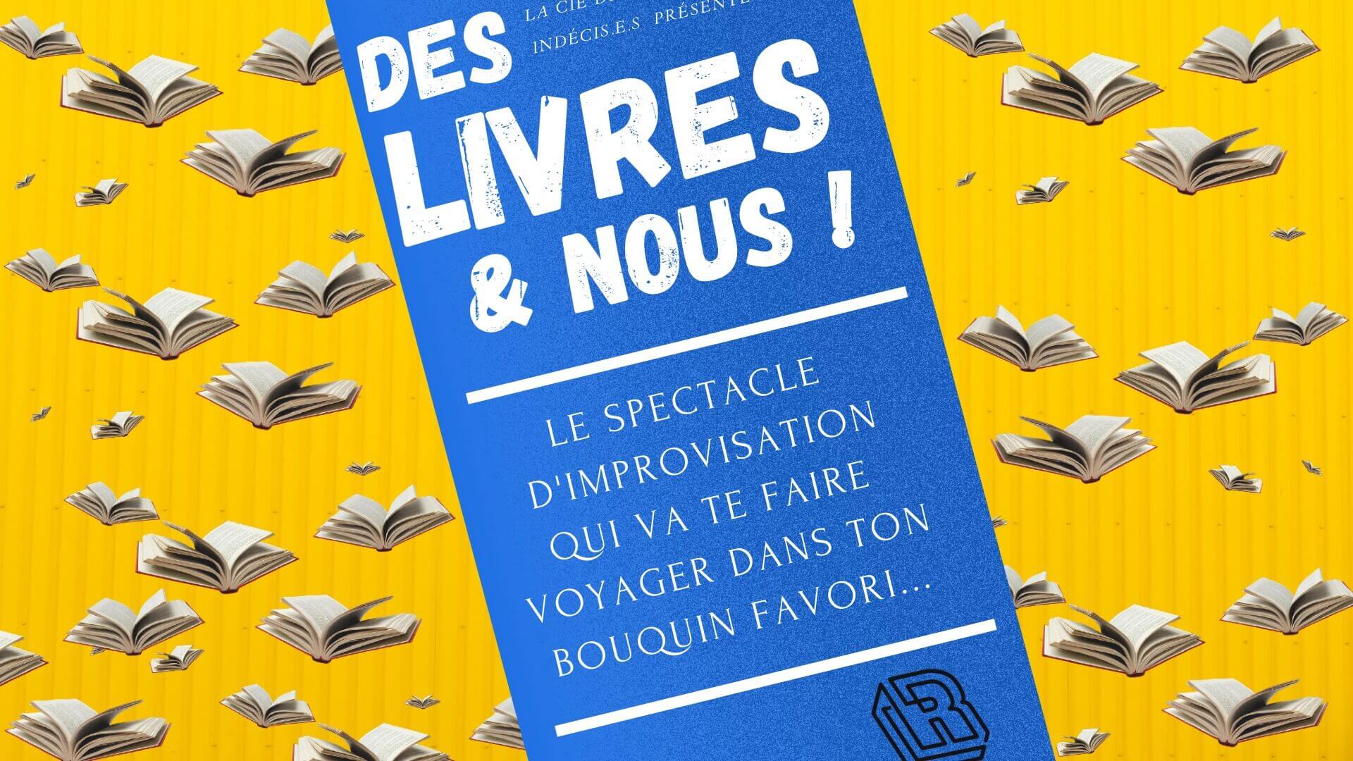 "Des Livres & Nous" - Spectacle d'impro au "Reservoir Bar" | Le Reservoir Bar