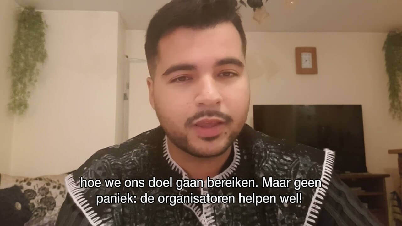 Burkina Faso 2018 deelnemer aan het woord