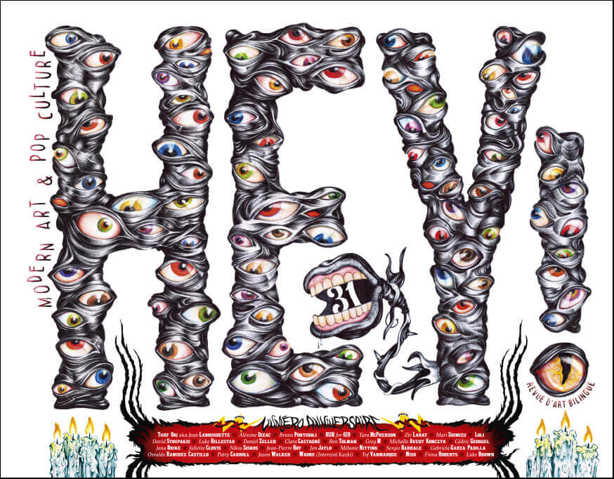 HEY! modern art & pop culture #31 - Epuisé | HEY!